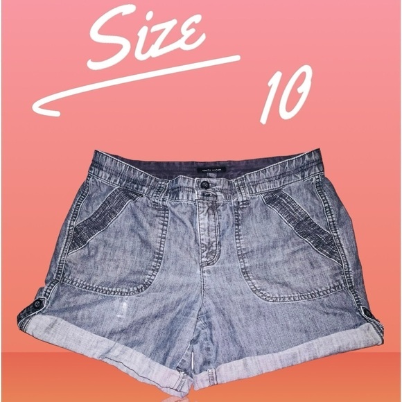 Vintage Tommy Hilfiger Women’s Denim Jean Shorts - Size 10 - Picture 1 of 9
